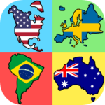 Flags of the World Continents - New Geography Quiz for PC