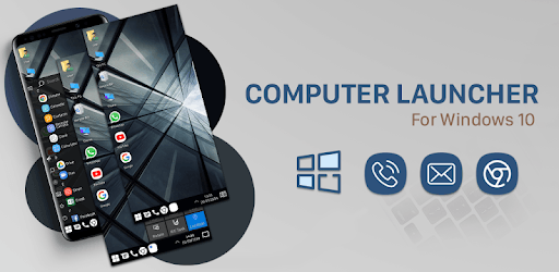 Computer Launcher for Windows Theme PC screenshot
