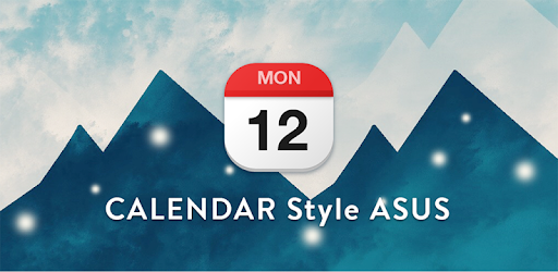 Calendar style Asus Zenfone PC screenshot