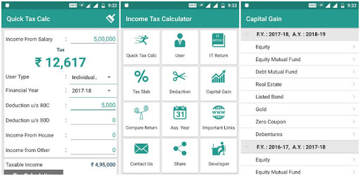 Income Tax Calculator PC screenshot