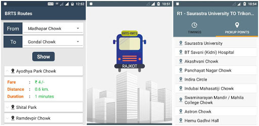 RMTS BRTS Time Table PC screenshot
