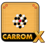 Carrom X: 3D Online Multiplayer Carrom Game icon