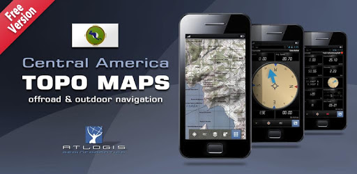 Central America Topo Maps PC screenshot Central America Topo Maps PC screenshot
