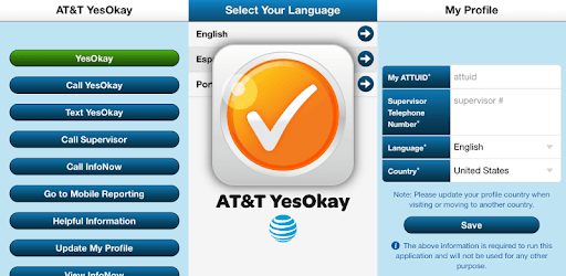 AT&T YesOkay (Int’l) PC screenshot