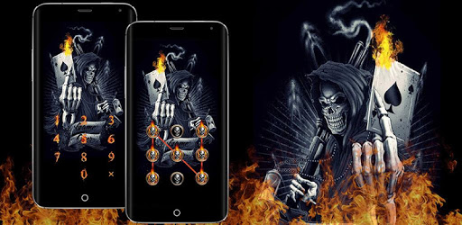 Devil Death Skull Theme – AppLock PC screenshot