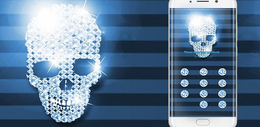 Diamond Skull Theme – AppLock PC screenshot Diamond Skull Theme – AppLock PC screenshot