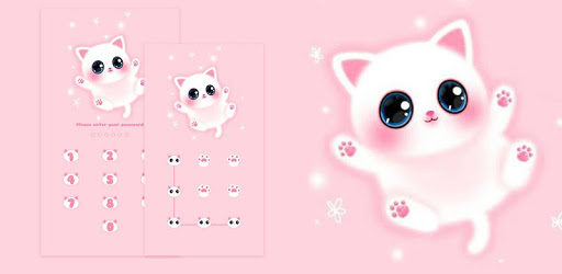 Pink Kitty Theme – AppLock PC screenshot Pink Kitty Theme – AppLock PC screenshot