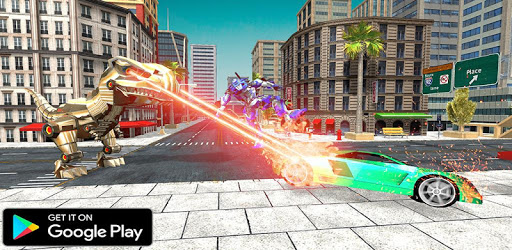 Dinosaur Robot Transform: Car Robot Transport Sim PC screenshot Dinosaur Robot Transform: Car Robot Transport Sim PC screenshot