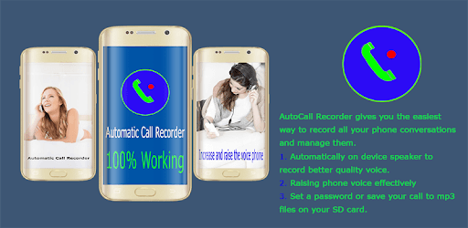 Free Auto call Recorder Pro PC screenshot