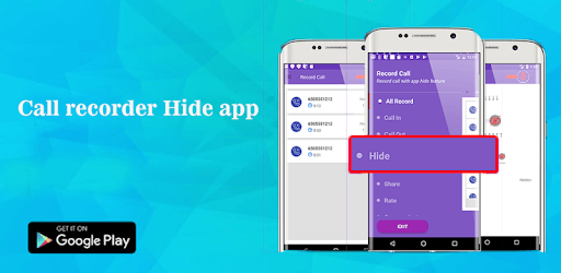 Call Recorder Hide App cloud backup clear sound PC screenshot