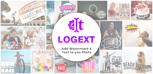 Logext: Add Logo Watermark and Text Sign to Photos PC screenshot