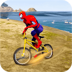 Superhero Bmx Cycle: Hill Racing icon