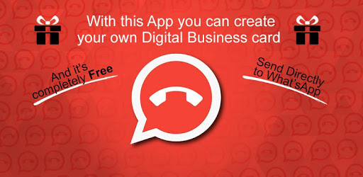 OkBye Sending digital business card PC screenshot