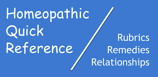 Homeopathic Quick Reference PC screenshot Homeopathic Quick Reference PC screenshot