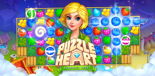 Puzzle Heart Match-3 Adventure PC screenshot