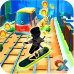 Ninja Subway Surf: Rush Run In City Rail icon