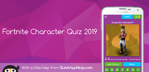 Fortnite Character Quiz 2019 PC screenshot