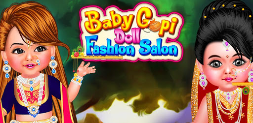 Baby Gopi Doll Fashion Salon PC screenshot