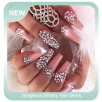 Gorgeous Glittery Nail Gems icon