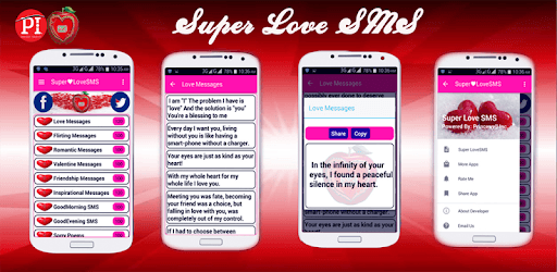 Super Love SMS PC screenshot