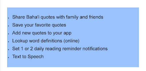 Bahá’í Quotes PC screenshot