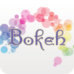 Insta bokeh :  blend camera icon