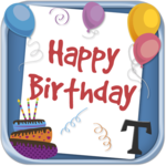 Design birthday cards icon