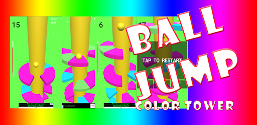 Ball Jump Tower Colors PC screenshot