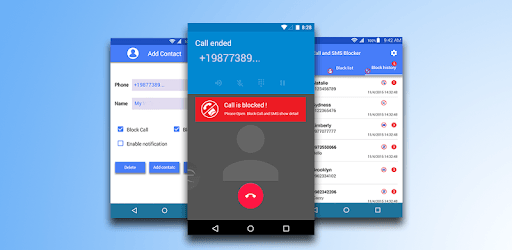 SMS blocker, call blocker PC screenshot