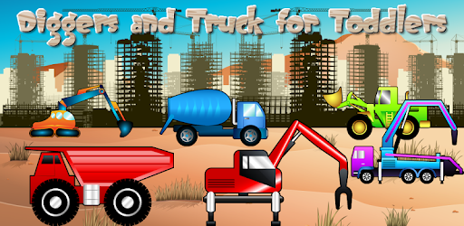 Diggers and Truck for Toddlers PC screenshot