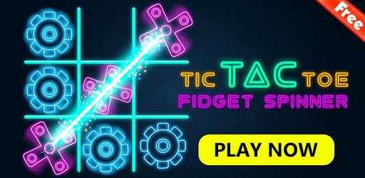 Tic Tac Toe Glow - Fidget Spinner PC screenshot