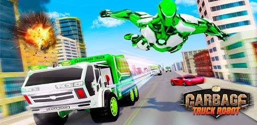 Flying Garbage Truck Robot Transform: Robot Games PC screenshot Flying Garbage Truck Robot Transform: Robot Games PC screenshot