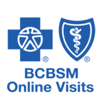 BCBSM Online Visits icon