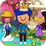 My Pretend Fairytale Land - Kids Royal Family Game icon