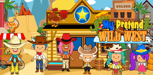 My Pretend Wild West - Cowboy & Cowgirl Kids Games PC screenshot