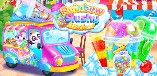 Rainbow Frozen Slushy Truck: Ice Candy Slush Maker PC screenshot