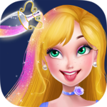Long Hair Princess 2 Royal Prom Salon Dance Games icon