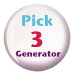 FREE Pick 3 Generator icon