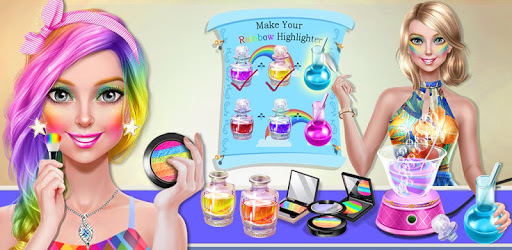 Makeup Artist - Rainbow Salon PC screenshot Makeup Artist - Rainbow Salon PC screenshot