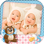Babies photo frames for kids icon