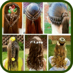 Hairstyles for girls icon
