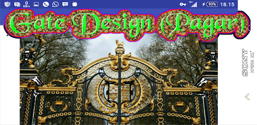 design of the gate PC screenshot