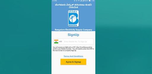 BESCOM Mithra (ಬೆಸ್ಕಾಂ ಮಿತ್ರ) PC screenshot