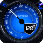 GPS Speedometer with Map icon