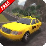 3D Taxi Driver - Hill Station icon