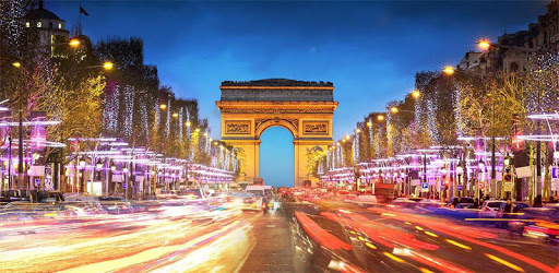 Romantic Paris Wallpaper PC screenshot