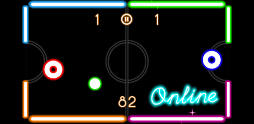 Glow Air Hockey Online PC screenshot