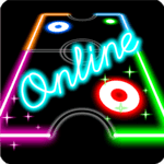 Glow Air Hockey Online for PC