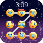 Emoji lock screen pattern icon