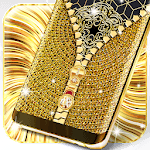 Gold lock screen icon